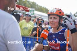 31.08.2024, Annecy, France (FRA): Justine Braisaz-Bouchet (FRA) - Martin Fourcade Nordic Festival Biathlon, Annecy (FRA). www.nordicfocus.com. © Thibaut/NordicFocus. Every downloaded picture is fee-liable.