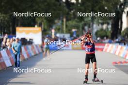 31.08.2024, Annecy, France (FRA): Michal Krcmar (CZE) - Martin Fourcade Nordic Festival Biathlon, Annecy (FRA). www.nordicfocus.com. © Manzoni/NordicFocus. Every downloaded picture is fee-liable.