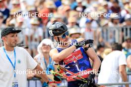 31.08.2024, Annecy, France (FRA): Emilien Jacquelin (FRA) - Martin Fourcade Nordic Festival Biathlon, Annecy (FRA). www.nordicfocus.com. © Manzoni/NordicFocus. Every downloaded picture is fee-liable.