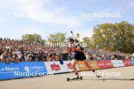 31.08.2024, Annecy, France (FRA): Lena Haecki-Gross (SUI) - Martin Fourcade Nordic Festival Biathlon, Annecy (FRA). www.nordicfocus.com. © Manzoni/NordicFocus. Every downloaded picture is fee-liable.