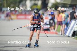 31.08.2024, Annecy, France (FRA): Julia Simon (FRA) - Martin Fourcade Nordic Festival Biathlon, Annecy (FRA). www.nordicfocus.com. © Thibaut/NordicFocus. Every downloaded picture is fee-liable.