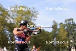 31.08.2024, Annecy, France (FRA): Julia Simon (FRA) - Martin Fourcade Nordic Festival Biathlon, Annecy (FRA). www.nordicfocus.com. © Manzoni/NordicFocus. Every downloaded picture is fee-liable.