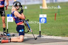 31.08.2024, Annecy, France (FRA): Emilien Jacquelin (FRA) - Martin Fourcade Nordic Festival Biathlon, Annecy (FRA). www.nordicfocus.com. © Manzoni/NordicFocus. Every downloaded picture is fee-liable.