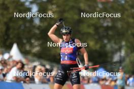 31.08.2024, Annecy, France (FRA): Julia Simon (FRA) - Martin Fourcade Nordic Festival Biathlon, Annecy (FRA). www.nordicfocus.com. © Manzoni/NordicFocus. Every downloaded picture is fee-liable.