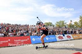 31.08.2024, Annecy, France (FRA): Lena Haecki-Gross (SUI) - Martin Fourcade Nordic Festival Biathlon, Annecy (FRA). www.nordicfocus.com. © Manzoni/NordicFocus. Every downloaded picture is fee-liable.