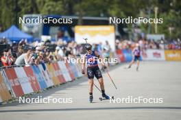 31.08.2024, Annecy, France (FRA): Julia Simon (FRA) - Martin Fourcade Nordic Festival Biathlon, Annecy (FRA). www.nordicfocus.com. © Thibaut/NordicFocus. Every downloaded picture is fee-liable.