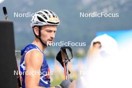 31.08.2024, Annecy, France (FRA): Jakov Fak (SLO) - Martin Fourcade Nordic Festival Biathlon, Annecy (FRA). www.nordicfocus.com. © Manzoni/NordicFocus. Every downloaded picture is fee-liable.