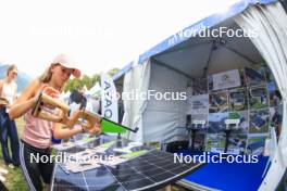 30.08.2024, Annecy, France (FRA): Event Feature: Roy energy laser shooting - Martin Fourcade Nordic Festival Biathlon, Annecy (FRA). www.nordicfocus.com. © Manzoni/NordicFocus. Every downloaded picture is fee-liable.