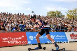 31.08.2024, Annecy, France (FRA): Sophie Chauveau (FRA) - Martin Fourcade Nordic Festival Biathlon, Annecy (FRA). www.nordicfocus.com. © Manzoni/NordicFocus. Every downloaded picture is fee-liable.