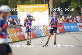 31.08.2024, Annecy, France (FRA): Jakov Fak (SLO) - Martin Fourcade Nordic Festival Biathlon, Annecy (FRA). www.nordicfocus.com. © Thibaut/NordicFocus. Every downloaded picture is fee-liable.