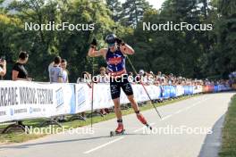 31.08.2024, Annecy, France (FRA): Emilien Jacquelin (FRA) - Martin Fourcade Nordic Festival Biathlon, Annecy (FRA). www.nordicfocus.com. © Manzoni/NordicFocus. Every downloaded picture is fee-liable.