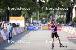 31.08.2024, Annecy, France (FRA): Michal Krcmar (CZE) - Martin Fourcade Nordic Festival Biathlon, Annecy (FRA). www.nordicfocus.com. © Manzoni/NordicFocus. Every downloaded picture is fee-liable.