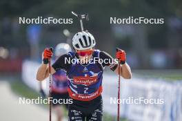 31.08.2024, Annecy, France (FRA): Eric Perrot (FRA) - Martin Fourcade Nordic Festival Biathlon, Annecy (FRA). www.nordicfocus.com. © Thibaut/NordicFocus. Every downloaded picture is fee-liable.