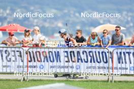 31.08.2024, Annecy, France (FRA): Anna Gandler (AUT) - Martin Fourcade Nordic Festival Biathlon, Annecy (FRA). www.nordicfocus.com. © Manzoni/NordicFocus. Every downloaded picture is fee-liable.