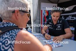 31.08.2024, Annecy, France (FRA): Julia Simon (FRA) - Martin Fourcade Nordic Festival Biathlon, Annecy (FRA). www.nordicfocus.com. © Thibaut/NordicFocus. Every downloaded picture is fee-liable.