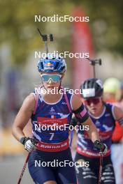 31.08.2024, Annecy, France (FRA): Anna Gandler (AUT) - Martin Fourcade Nordic Festival Biathlon, Annecy (FRA). www.nordicfocus.com. © Thibaut/NordicFocus. Every downloaded picture is fee-liable.