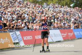 31.08.2024, Annecy, France (FRA): Justine Braisaz-Bouchet (FRA) - Martin Fourcade Nordic Festival Biathlon, Annecy (FRA). www.nordicfocus.com. © Manzoni/NordicFocus. Every downloaded picture is fee-liable.