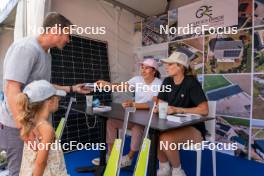 31.08.2024, Annecy, France (FRA): Caroline Colombo (FRA), Chloe Chevalier (FRA) - Martin Fourcade Nordic Festival Biathlon, Annecy (FRA). www.nordicfocus.com. © Thibaut/NordicFocus. Every downloaded picture is fee-liable.