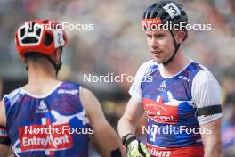 31.08.2024, Annecy, France (FRA): Johannes Kuehn (GER) - Martin Fourcade Nordic Festival Biathlon, Annecy (FRA). www.nordicfocus.com. © Thibaut/NordicFocus. Every downloaded picture is fee-liable.