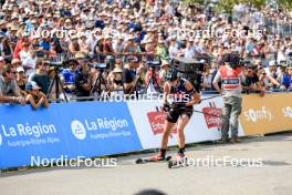 31.08.2024, Annecy, France (FRA): Tuuli Tomingas (EST) - Martin Fourcade Nordic Festival Biathlon, Annecy (FRA). www.nordicfocus.com. © Manzoni/NordicFocus. Every downloaded picture is fee-liable.