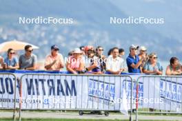 31.08.2024, Annecy, France (FRA): Justine Braisaz-Bouchet (FRA) - Martin Fourcade Nordic Festival Biathlon, Annecy (FRA). www.nordicfocus.com. © Manzoni/NordicFocus. Every downloaded picture is fee-liable.