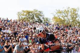 31.08.2024, Annecy, France (FRA): Eric Perrot (FRA) - Martin Fourcade Nordic Festival Biathlon, Annecy (FRA). www.nordicfocus.com. © Manzoni/NordicFocus. Every downloaded picture is fee-liable.