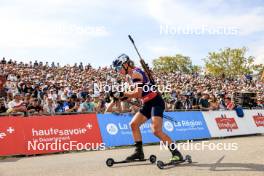 31.08.2024, Annecy, France (FRA): Anna Gandler (AUT) - Martin Fourcade Nordic Festival Biathlon, Annecy (FRA). www.nordicfocus.com. © Manzoni/NordicFocus. Every downloaded picture is fee-liable.