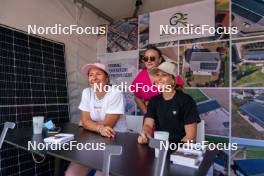 31.08.2024, Annecy, France (FRA): Caroline Colombo (FRA), Chloe Chevalier (FRA) - Martin Fourcade Nordic Festival Biathlon, Annecy (FRA). www.nordicfocus.com. © Thibaut/NordicFocus. Every downloaded picture is fee-liable.