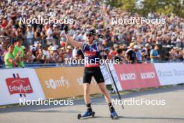 31.08.2024, Annecy, France (FRA): Sebastian Stalder (SUI) - Martin Fourcade Nordic Festival Biathlon, Annecy (FRA). www.nordicfocus.com. © Manzoni/NordicFocus. Every downloaded picture is fee-liable.