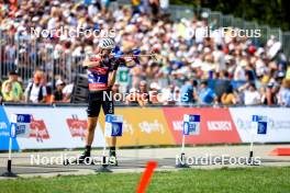 31.08.2024, Annecy, France (FRA): Jakov Fak (SLO) - Martin Fourcade Nordic Festival Biathlon, Annecy (FRA). www.nordicfocus.com. © Manzoni/NordicFocus. Every downloaded picture is fee-liable.