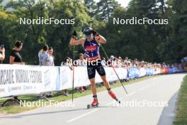 31.08.2024, Annecy, France (FRA): Emilien Jacquelin (FRA) - Martin Fourcade Nordic Festival Biathlon, Annecy (FRA). www.nordicfocus.com. © Manzoni/NordicFocus. Every downloaded picture is fee-liable.