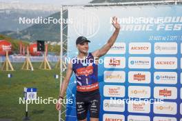 31.08.2024, Annecy, France (FRA): Emilien Jacquelin (FRA) - Martin Fourcade Nordic Festival Biathlon, Annecy (FRA). www.nordicfocus.com. © Thibaut/NordicFocus. Every downloaded picture is fee-liable.