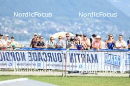 31.08.2024, Annecy, France (FRA): Julia Simon (FRA) - Martin Fourcade Nordic Festival Biathlon, Annecy (FRA). www.nordicfocus.com. © Manzoni/NordicFocus. Every downloaded picture is fee-liable.