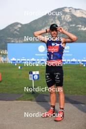 31.08.2024, Annecy, France (FRA): Emilien Jacquelin (FRA) - Martin Fourcade Nordic Festival Biathlon, Annecy (FRA). www.nordicfocus.com. © Manzoni/NordicFocus. Every downloaded picture is fee-liable.