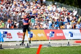 31.08.2024, Annecy, France (FRA): Jakov Fak (SLO) - Martin Fourcade Nordic Festival Biathlon, Annecy (FRA). www.nordicfocus.com. © Manzoni/NordicFocus. Every downloaded picture is fee-liable.