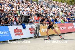 31.08.2024, Annecy, France (FRA): Tuuli Tomingas (EST) - Martin Fourcade Nordic Festival Biathlon, Annecy (FRA). www.nordicfocus.com. © Manzoni/NordicFocus. Every downloaded picture is fee-liable.