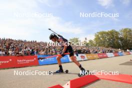 31.08.2024, Annecy, France (FRA): Julia Simon (FRA) - Martin Fourcade Nordic Festival Biathlon, Annecy (FRA). www.nordicfocus.com. © Manzoni/NordicFocus. Every downloaded picture is fee-liable.