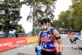 31.08.2024, Annecy, France (FRA): Julia Simon (FRA) - Martin Fourcade Nordic Festival Biathlon, Annecy (FRA). www.nordicfocus.com. © Manzoni/NordicFocus. Every downloaded picture is fee-liable.