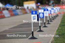 31.08.2024, Annecy, France (FRA): Event Feature: target lanes - Martin Fourcade Nordic Festival Biathlon, Annecy (FRA). www.nordicfocus.com. © Manzoni/NordicFocus. Every downloaded picture is fee-liable.