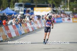 31.08.2024, Annecy, France (FRA): Julia Simon (FRA) - Martin Fourcade Nordic Festival Biathlon, Annecy (FRA). www.nordicfocus.com. © Thibaut/NordicFocus. Every downloaded picture is fee-liable.