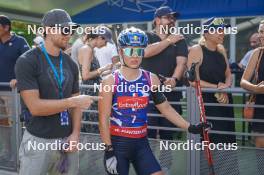 31.08.2024, Annecy, France (FRA): Anna Gandler (AUT) - Martin Fourcade Nordic Festival Biathlon, Annecy (FRA). www.nordicfocus.com. © Thibaut/NordicFocus. Every downloaded picture is fee-liable.