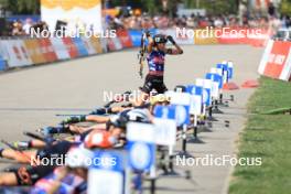 31.08.2024, Annecy, France (FRA): Tuuli Tomingas (EST) - Martin Fourcade Nordic Festival Biathlon, Annecy (FRA). www.nordicfocus.com. © Manzoni/NordicFocus. Every downloaded picture is fee-liable.