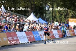 31.08.2024, Annecy, France (FRA): Sebastian Stalder (SUI) - Martin Fourcade Nordic Festival Biathlon, Annecy (FRA). www.nordicfocus.com. © Manzoni/NordicFocus. Every downloaded picture is fee-liable.