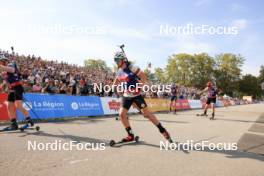 31.08.2024, Annecy, France (FRA): Fabien Claude (FRA) - Martin Fourcade Nordic Festival Biathlon, Annecy (FRA). www.nordicfocus.com. © Manzoni/NordicFocus. Every downloaded picture is fee-liable.