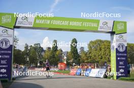 31.08.2024, Annecy, France (FRA): Sebastian Stalder (SUI) - Martin Fourcade Nordic Festival Biathlon, Annecy (FRA). www.nordicfocus.com. © Thibaut/NordicFocus. Every downloaded picture is fee-liable.