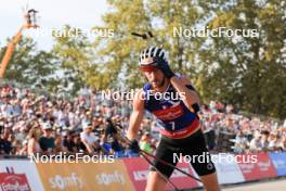 31.08.2024, Annecy, France (FRA): Jakov Fak (SLO) - Martin Fourcade Nordic Festival Biathlon, Annecy (FRA). www.nordicfocus.com. © Manzoni/NordicFocus. Every downloaded picture is fee-liable.