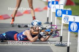 31.08.2024, Annecy, France (FRA): Anna Gandler (AUT) - Martin Fourcade Nordic Festival Biathlon, Annecy (FRA). www.nordicfocus.com. © Thibaut/NordicFocus. Every downloaded picture is fee-liable.