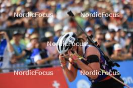 31.08.2024, Annecy, France (FRA): Lena Haecki-Gross (SUI) - Martin Fourcade Nordic Festival Biathlon, Annecy (FRA). www.nordicfocus.com. © Manzoni/NordicFocus. Every downloaded picture is fee-liable.