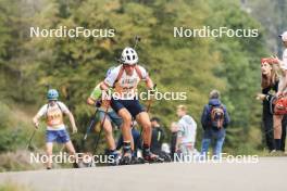 22.09.2024, Premanon, France (FRA): Auguste Cruz (FRA) - Biathlon Samse Summer Tour, individual, Premanon (FRA). www.nordicfocus.com. © Manzoni/NordicFocus. Every downloaded picture is fee-liable.