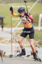 22.09.2024, Premanon, France (FRA): Louis Bastin (BEL) - Biathlon Samse Summer Tour, individual, Premanon (FRA). www.nordicfocus.com. © Manzoni/NordicFocus. Every downloaded picture is fee-liable.